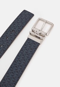 MICHAEL Michael Kors LOGO REVERSIBLE BELT - Cinto - navy