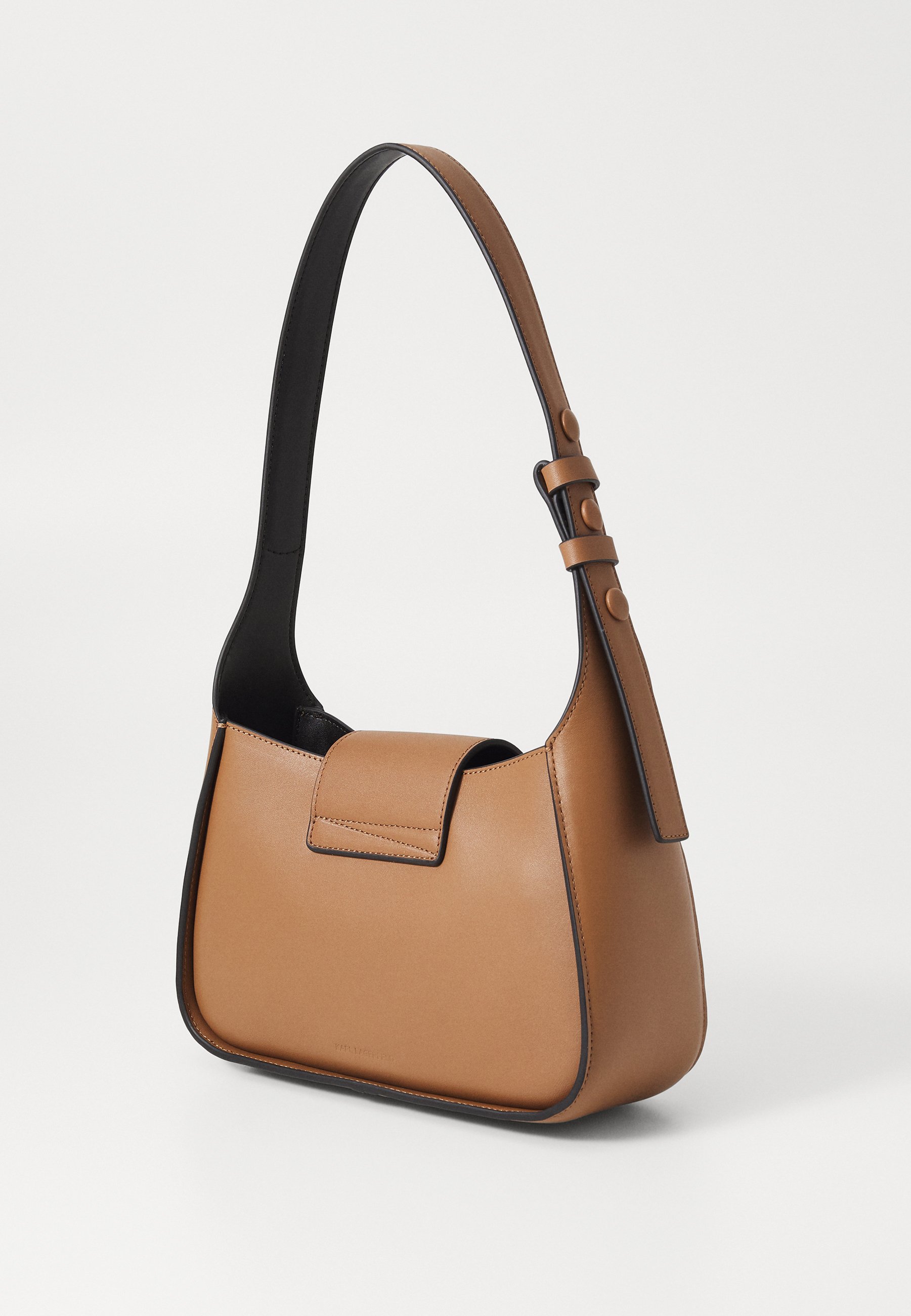 KARL LAGERFELD ブラウンレザー ビジネスバッグ KARL LAGERFELD RUE ST-GUILLAUME - Tote bag - brown - Zalando.co.uk