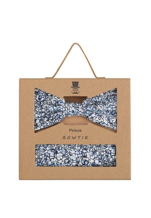 SET FLIEGE - Bow tie - blau
