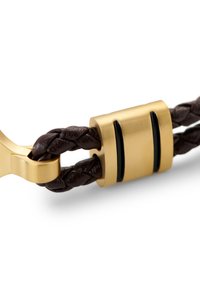 LUCLEON NOMEN - Armbånd - brown and gold coloured