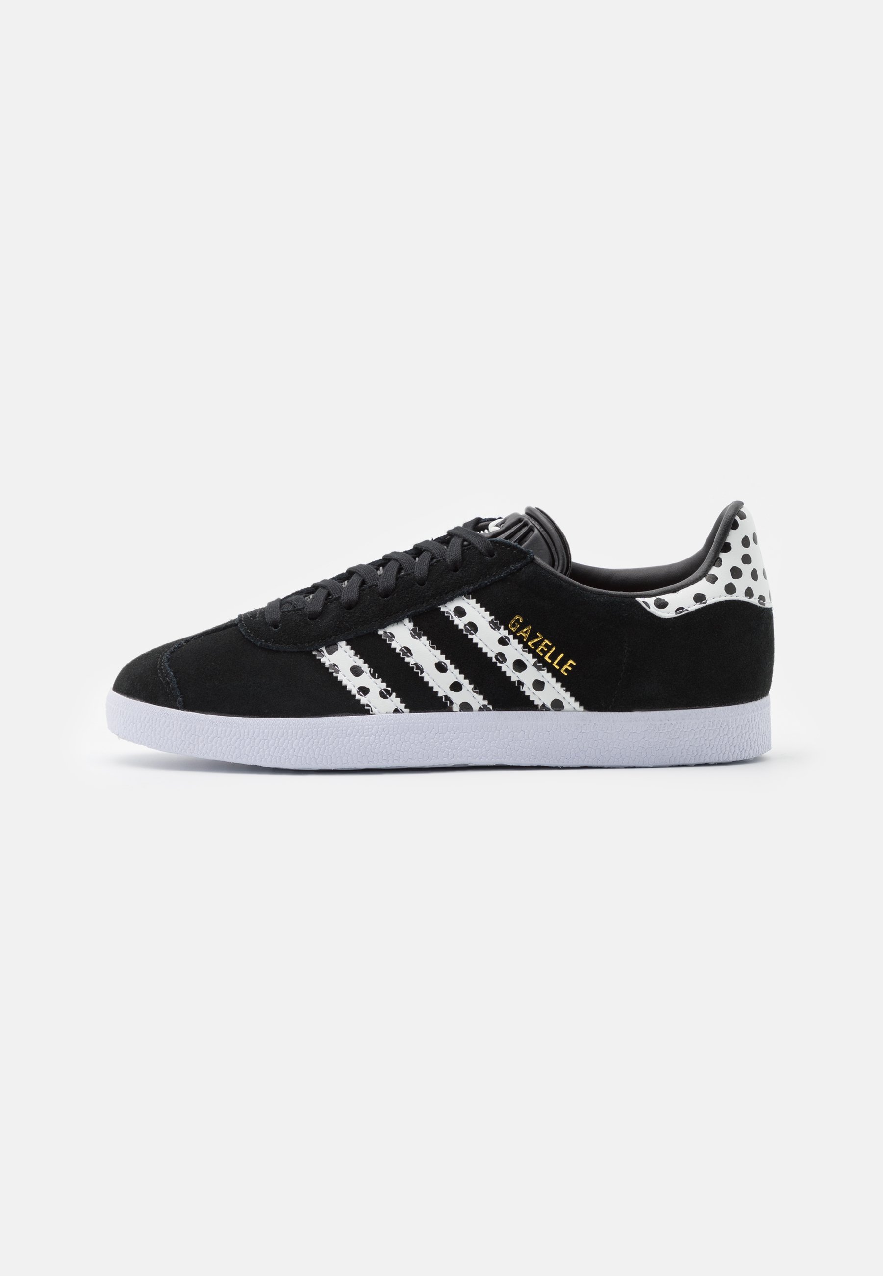basket adidas femme noir et or