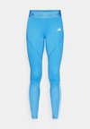 Legingi - ray blue/white
