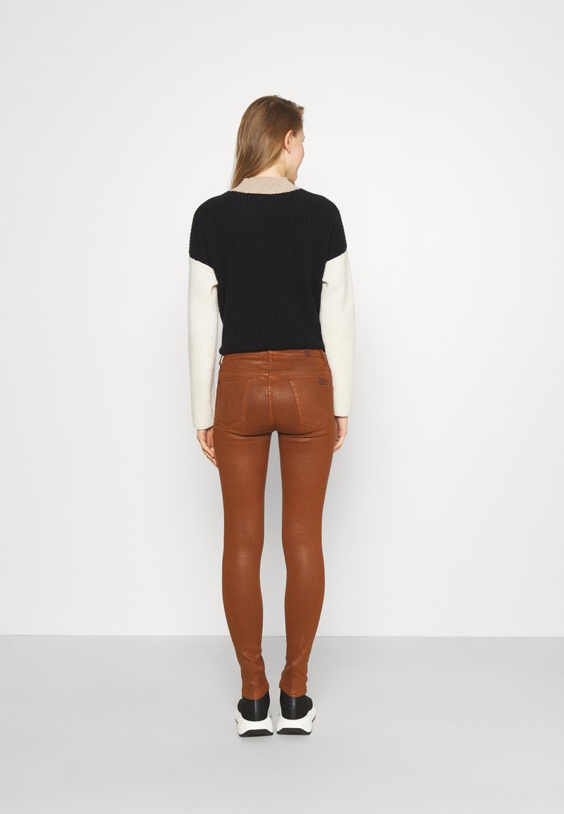 Damen Bekleidung | 7 for all mankind SKINNY ILLUSION Stoffhose brown/dunkelbraun - JH39687 Damen Bekleidung | 7 for all mankind SKINNY ILLUSION Stoffhose brown/dunkelbraun - JH39687