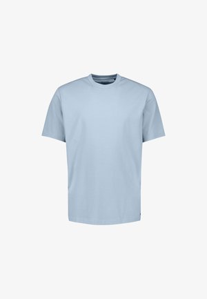 NO EXCESS, TIMELESS BASICS BASIC T-SHIRT - T-shirt basic - dusty blue