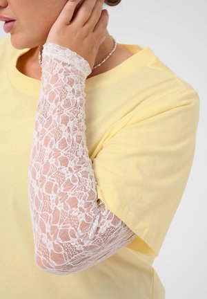 Kaffe Curve, KCELLINA - T-shirt à manches longues - pastel yellow