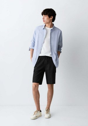 Mango Kids, TEEN - Pantalon cargo - black
