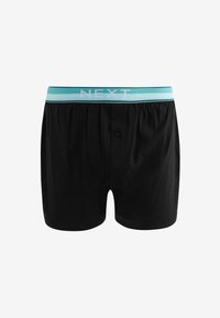 Next TEN PACK - Bokseriai - black bright rainbow waistband