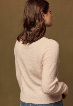 Next, CREW NECK LONG SLEEVE KNITTED JUMPER - Striktrøje - blush pink