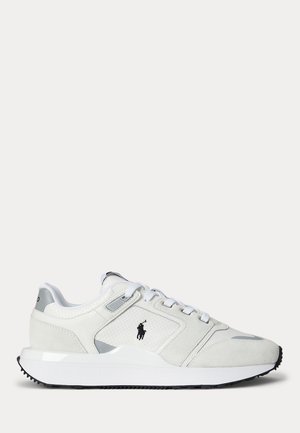 Polo Ralph Lauren, TRAIN SUEDE-PANELED SNEAKER - Tenisky - white