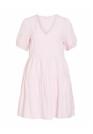 VILA, Short Short-sleeved - Päevakleit - cherry blossom
