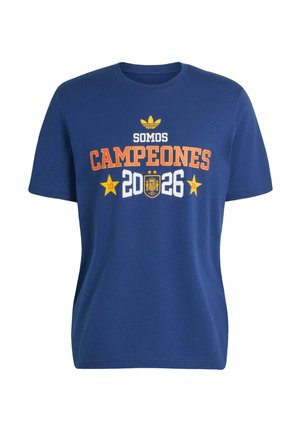 adidas Performance, SPAIN AWAY WC26 WINNER T-SHIRT WOMEN - T-shirt print - dark blue
