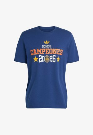 adidas Performance, SPAIN AWAY WC26 WINNER T-SHIRT WOMEN - T-shirt print - dark blue