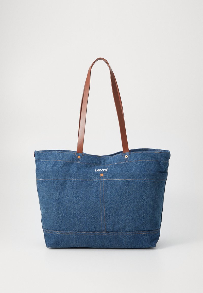 Levi's® - WOMENS HERITAGE TOTE-ALL - Shoppingveske - indigo mid wash, Forstørre