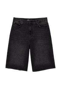 SKATER - Short en jean - black