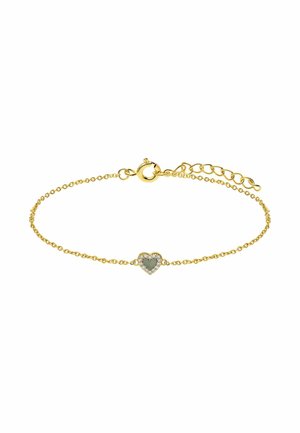 Bracelet - gold-coloured turquoise