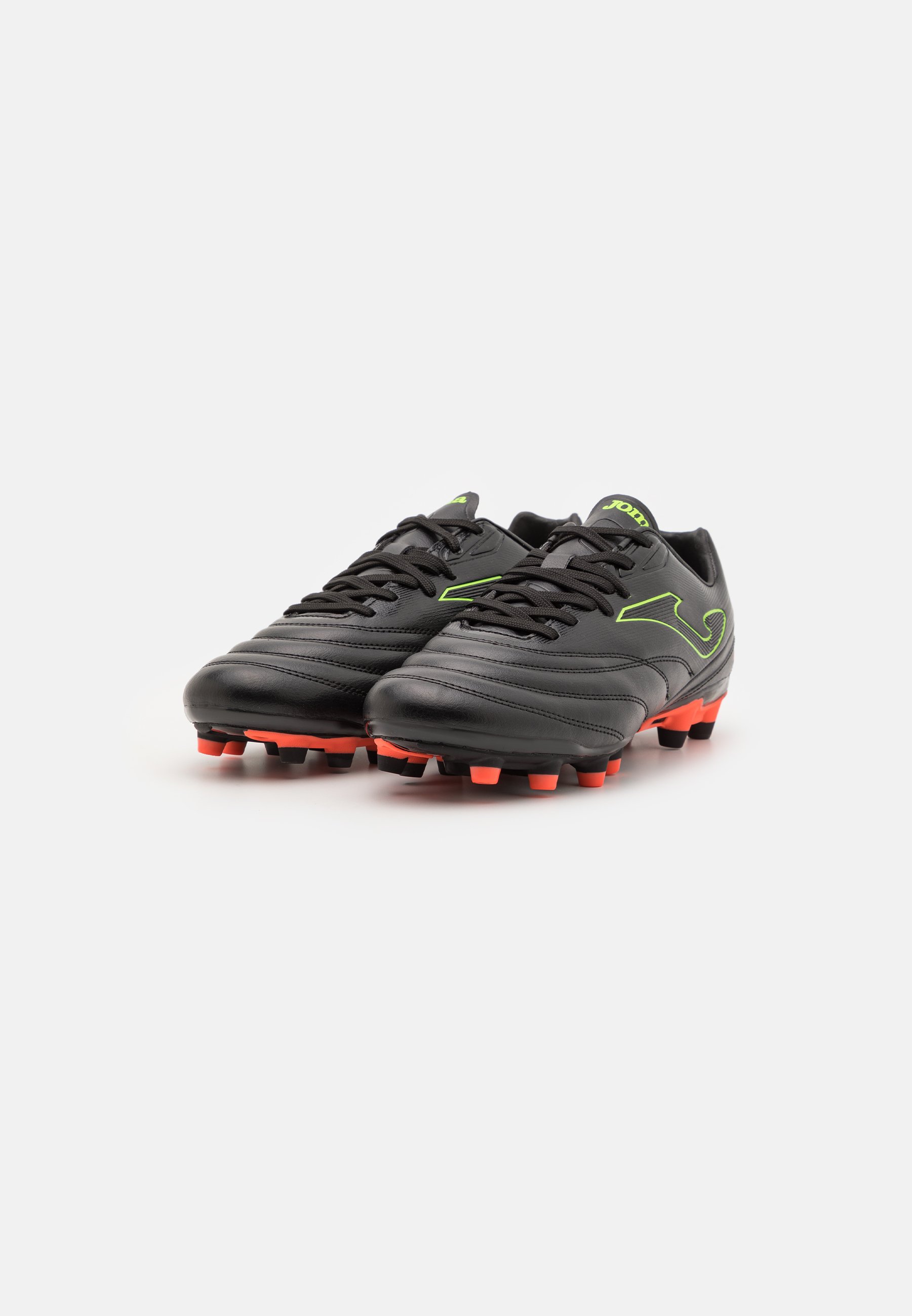 Joma NÚMERO 10 - Botas de fútbol con tacos - black/yellow/negro - Zalando.es