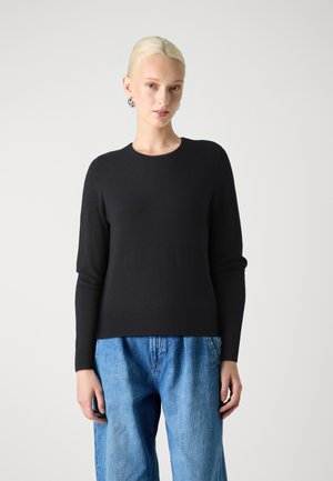 ONLVENICE LIFE ONECK - Strickpullover - black