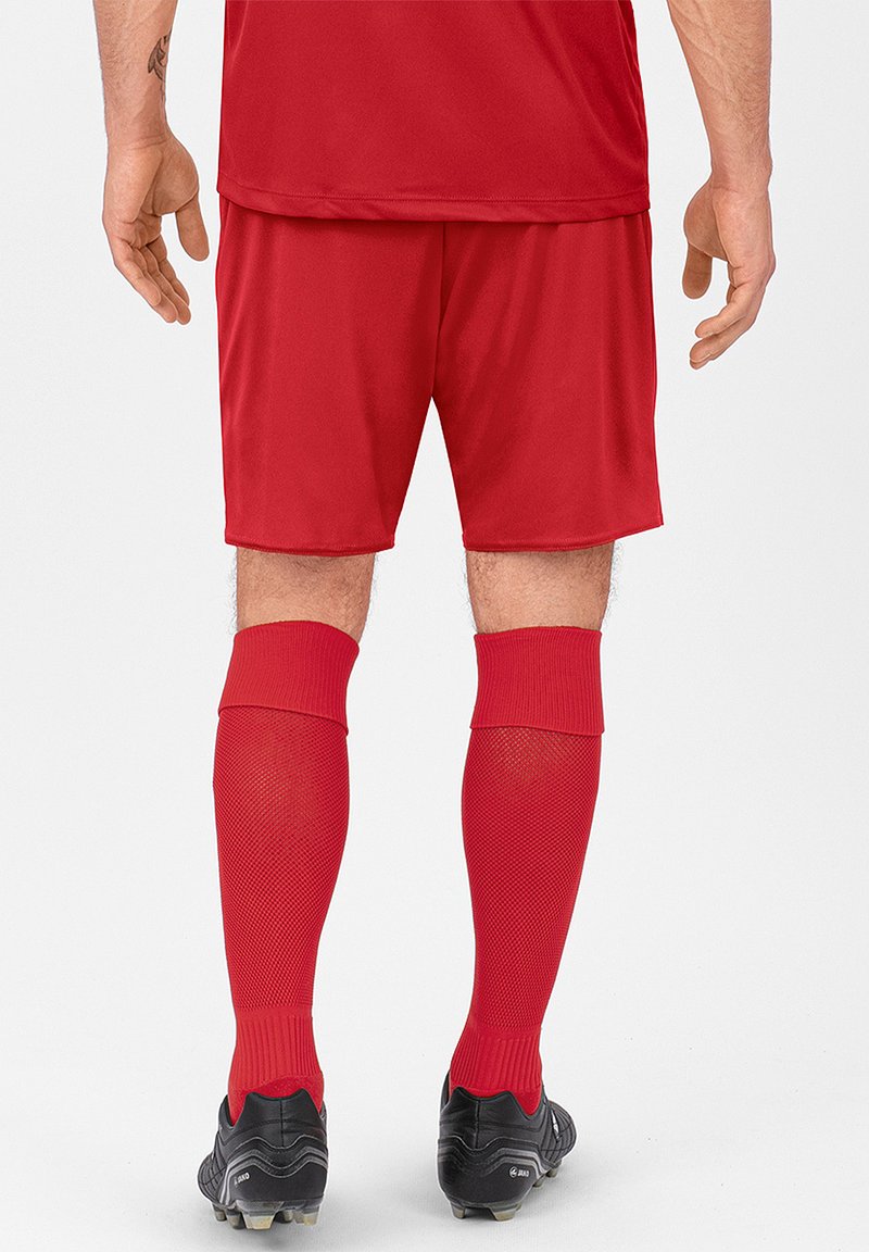 JAKO 2ER-SET ELASTISCHER BUND KORDELZUG - Kurze Sporthose - rot