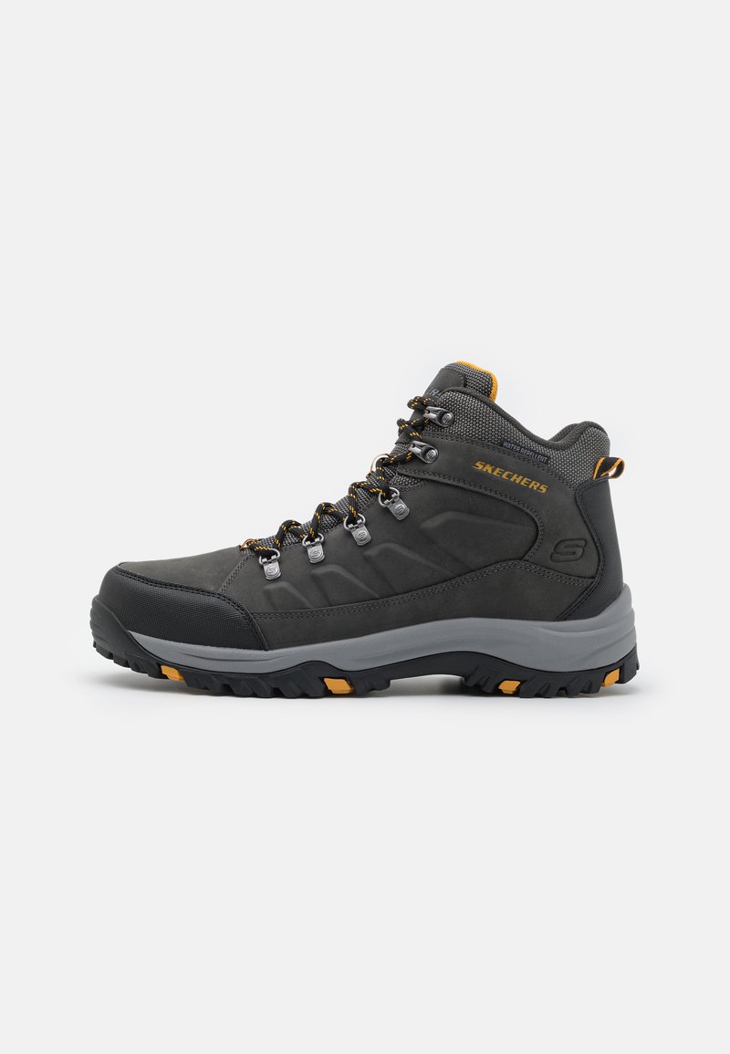Skechers RELMENT - Botine cu șireturi - char/gri - Zalando.ro