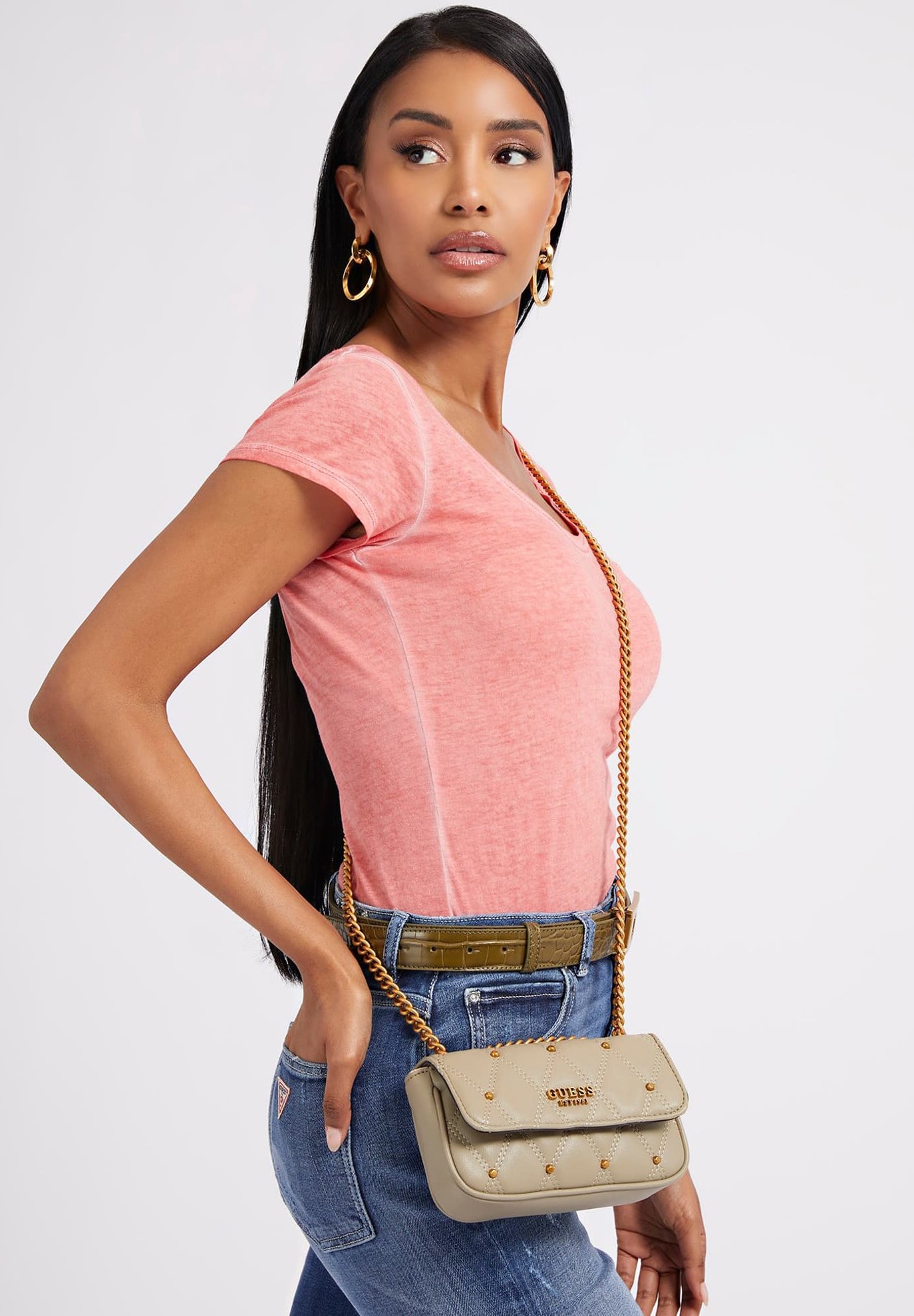 Guess triana micro mini bag Clearance