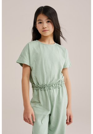 WE Fashion Kezeslábas - mint green