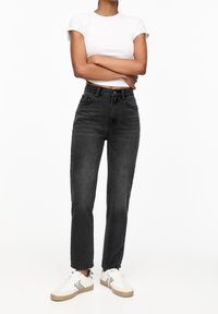 PULL&BEAR Mammajeans - dark grey