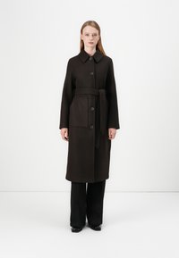 Vero Moda VMFORTUNEPARIS LONG COAT - Klassisk kåpe / frakk - chocolate torte