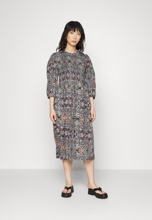 Kaffe KATIANA DRESS - Φόρεμα ημέρας - black/blue nostalgia