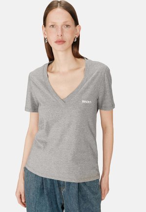 A MESSAGE  SAMORY - T-shirt imprimé - gris