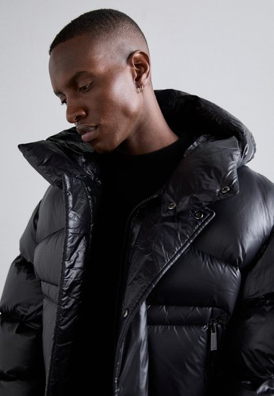 DSQUARED2 ICON PUFFER KABAN - Bunda z prachového peří - black