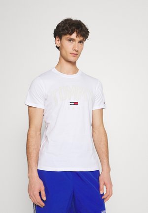 SHADOW TEE UNISEX - Triko s potiskem - white