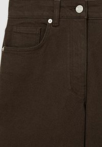 Reiss REGULAR FIT - SELIN MID-RISE - Tiesaus kirpimo džinsai - chocolate