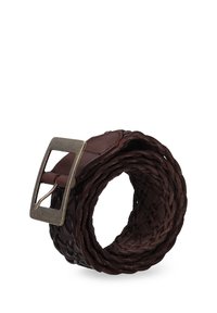 VENEZIA Gevlochten riem - brown