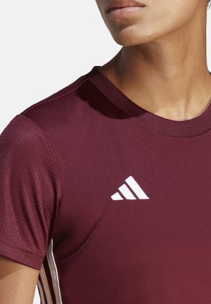 adidas Performance TABELA - Sport T-shirt - rotweissweiss