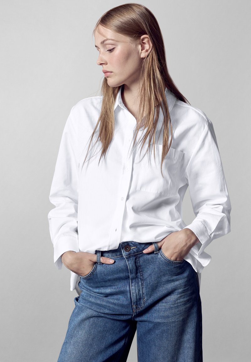 Street One Studio LANGE  - Blusa - weiß