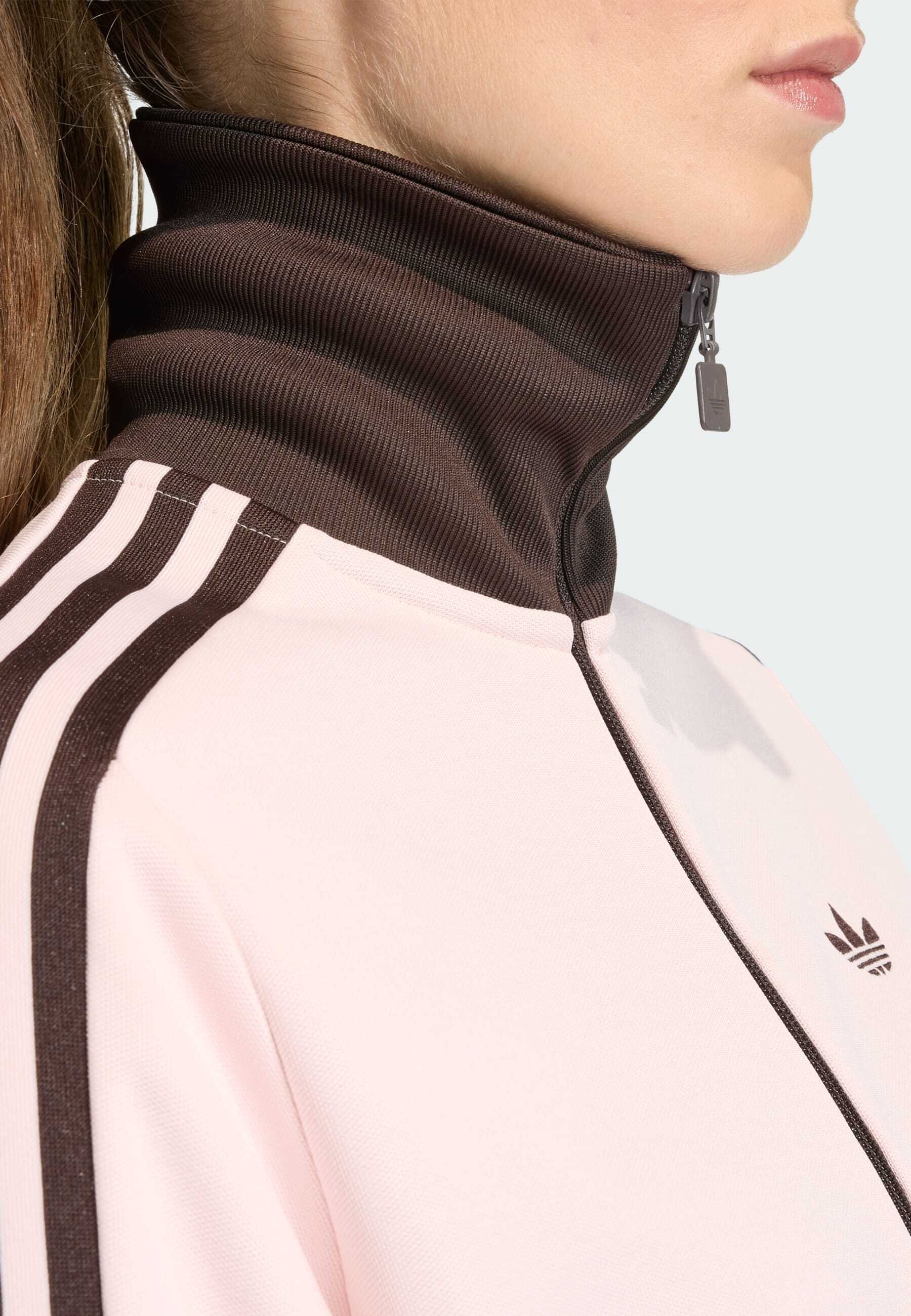 adidas Originals CLASSIC TT - Zip-up sweatshirt - sandy pink