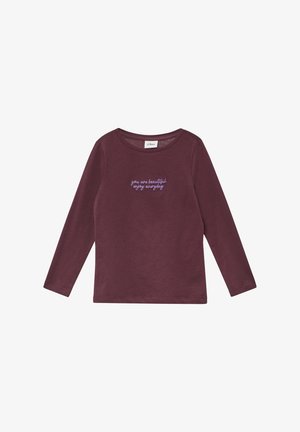 Ilgarankovis viršutinės dalies drabužis - bordeaux