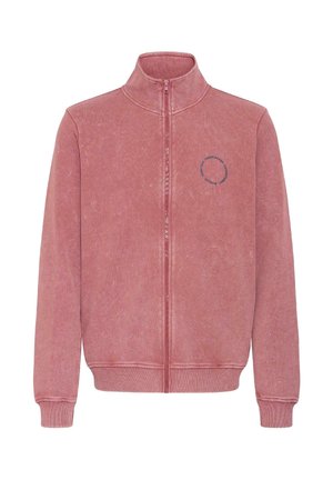 Blend, BHFACTOR ACID-WASH - Sweater met rits - wild ginger