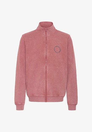 Blend, BHFACTOR ACID-WASH - Sweater met rits - wild ginger
