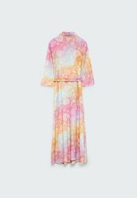 Stradivarius Vestido camisero - pink