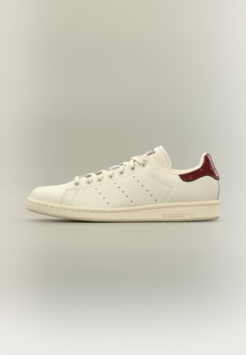 adidas Originals STAN SMITH off white/maroon/gold-coloured metallic/off-white