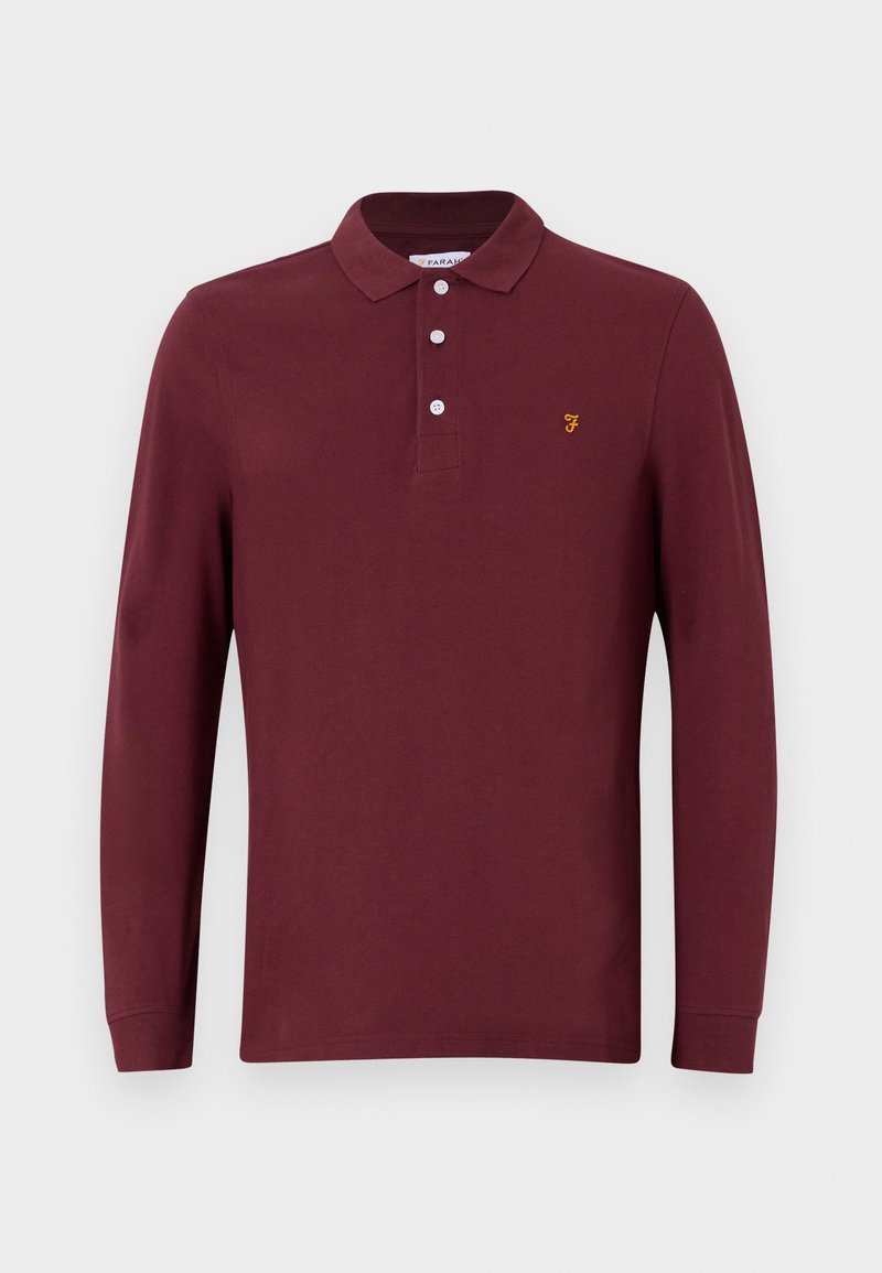 Farah Poloshirt bordeauxrood Farah Poloshirt bordeauxrood