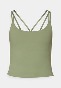 PRINCIPAL BUILT IN BRA TANK - Top - herbal green