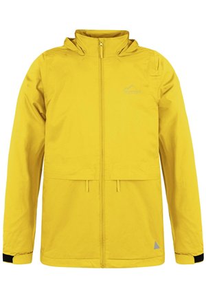 REGENJACKE UNGEFÜTTERT MIT REFLEKTOREN - Regenjacke / wasserabweisende Jacke - gelb