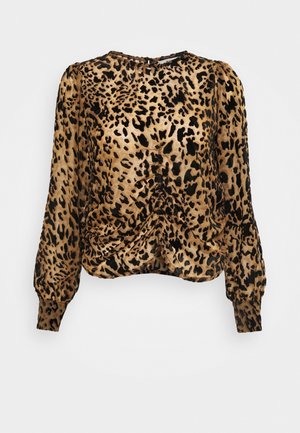 OBJBELIN FOX BLOUSE - Blusa - chipmunk/burn out