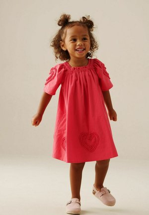 Angel & Rocket, REGULAR FIT - LORI HEART FRILL SWING DRESS - Hverdagskjole - pink