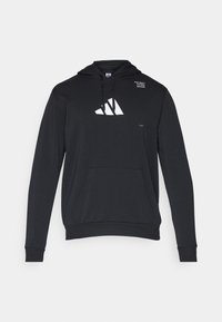 adidas Performance FB CAT GRAPHIC HOODIE - Jersey con capucha - black