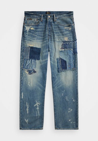 Polo Ralph Lauren VINTAGE CLASSIC DISTRESSED JEAN - Džíny Straight Fit - blue denim