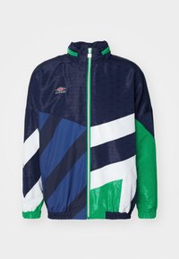 Umbro PANELLED TRACK JACKET - Tréningová bunda - dark navy/peppermint