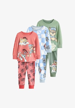 Next, REGULAR FIT - LICENSE SNUGGLE 3 PACK SET - Pyžamová súprava - green blue red paw patrol
